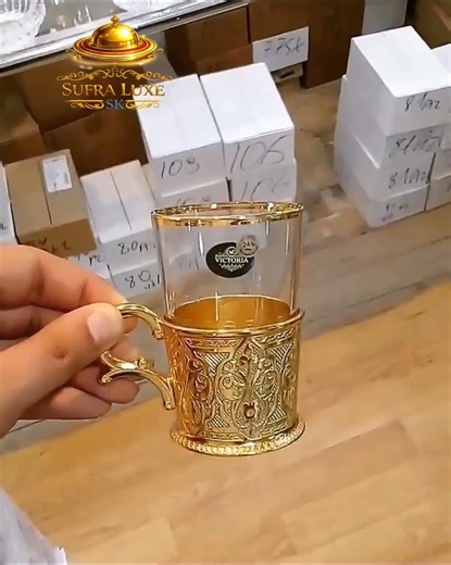 Luxury Turkish glass set | Elegant turkish Design | Koleksiyonu#sufraluxesk #home