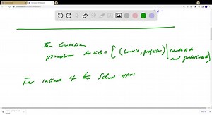 SOLVED:What is the Cartesian product A \times B, where A is the set of courses offered by the mathematics department at a university and B is the set of mathematics professors at this university?