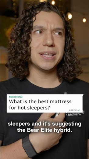 What is the Best Mattress for Hot Sleepers? 🥵 #bestmattress