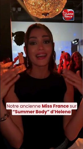Our former Miss France singing an Helena song