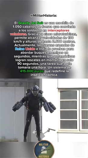 Soldados a 130 km/h: El traje de 415.000 euros 🛡️💰