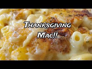 The BEST Baked Mac & Cheese For Thanksgiving!