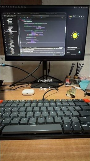 Day 21/100 - Building 2 Apps #coding #programmer #computerscience #dailyshorts
