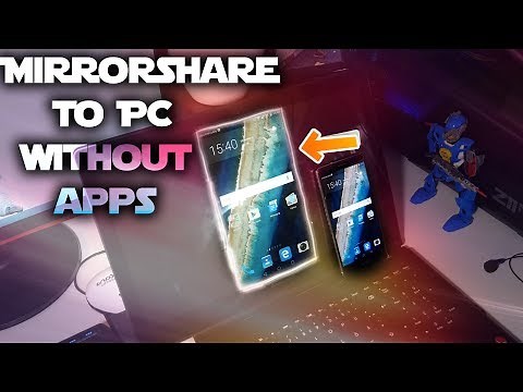 MirrorShare your phone screen to your PC/Laptop, no apps needed