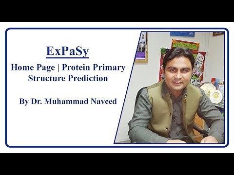 ExPaSy | Home Page | Protein Primary Structure Prediction by Dr. Muhammad Naveed, Lecture 5 Part 1