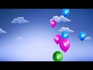 FONDO VIDEO BACKGROUND HD GRATIS FREE DÍA DE GLOBOS
