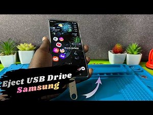 Eject USB flash drive safely Samsung S26 Ultra