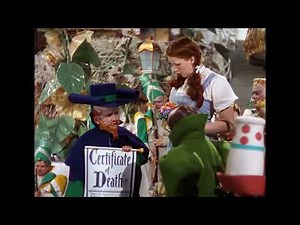 wizard of oz (1939) - coroner examiner *funny scene*