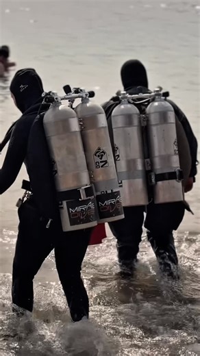 Mirage Divers Dahab on Instagram‎: "Still not sure if technical diving is for you? Advanced Nitrox & Decompression Procedures are the best way to start. Don’t hesitate anymore, this is your sign. Come learn with the best at Mirage Divers 🤿 #tdi #shearwater #bubbles #onedivefamily #diving #diverlife #sdi #helium #غوص #techdive #thisissinai #buoyancy #technicaldiving #gue #adventure #ocean #legend #liveaboard #gopro #wreck #sidemountdiving #instructor #goprooftheday #ai"‎