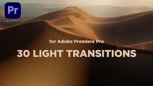 30 light transitions for premiere pro