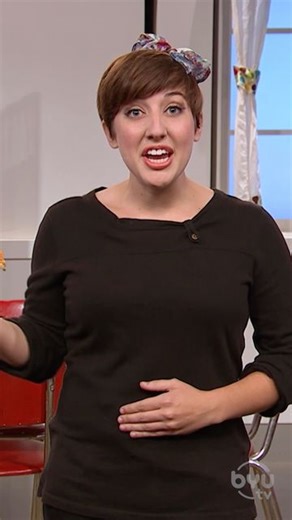 Studio C | BYUtv on Instagram: "Part 1 of our prop switch sketch, check out part 2 to see how much it changes when we switch out the prop #props #sketchcomedy #skit #pastry #baby #switch #studioc"