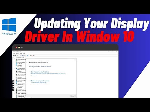 How To Update Display Driver In Windows 10 - Quick & Easy