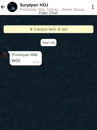 Poppy Playtime Fakechat: Apa yang Kalian Mau?