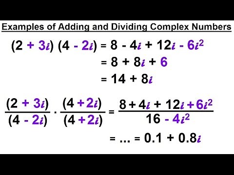 Calculus 2: Complex Numbers & Functions (5 of 28) Multiplying and Dividing Complex Numbers: Ex.