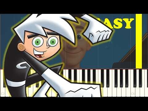 Danny Phantom Theme Song Piano Tutorial