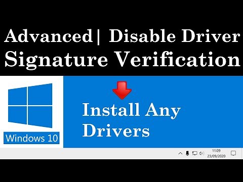 How to Disable Driver Signature Verification on Windows 10 | Advanced Method