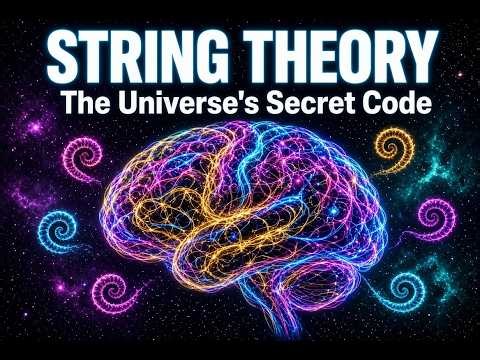 String Theory Explained Simply: Tiny Vibrating Strings, Extra Dimensions & the Universe’s Secret Cod
