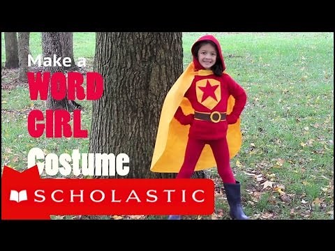 PBS Parents' Crafts for Kids: No-Sew WordGirl Costume
