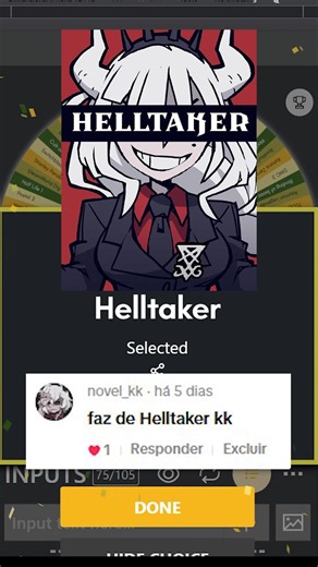 Farizaku on Instagram: "Fazendo Speedrun de um Jogo Aleatório! Dia 22 #speedrun #speedrunner #helltaker #jogos"