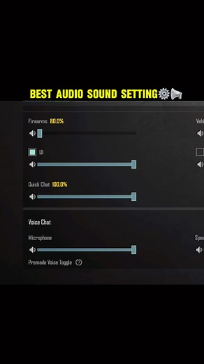 Best Audio Settings for Sound Sense in BGMI/PUBG 🔥