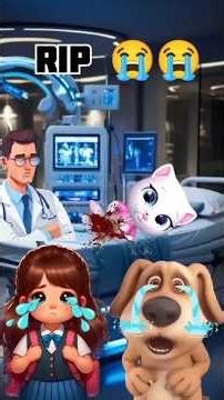 talking tom gold run game angela rip 😭😭 billi bali video 📸 tom and Jerry video #cat#viral#games