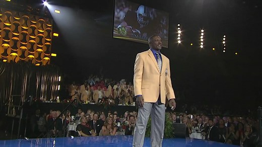 118K views · 5.4K reactions | Tim Brown is known for the black & silver, but he sure looks good in gold. Congrats to The Oakland Raiders legend! | NFL Network | Facebook