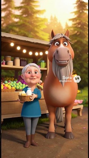 Mi caballo percherón es el más bueno granja | Canción infantil 🐴