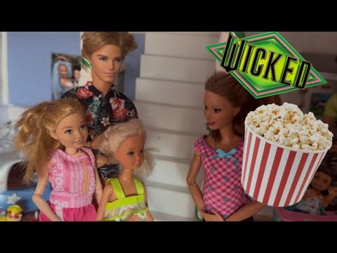 Barbie Family Sunday Reset Routine + Seeing The NEW Wicked For Good Movie 🍿🩷💚
