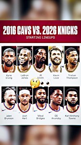 2016 Cavs vs 2026 Knicks 🤔😭 | Kyrie Irving