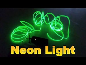 Neon LED Lights Glow EL Wire String
