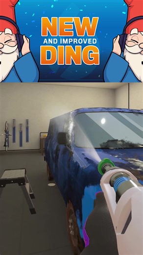 NEW AND IMPROVED DING IN #powerwashsimulator for maximum satisfaction! #indiegames #aprilfools #gaming