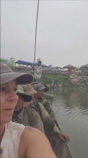 What Happens During Chitwan River Safari #travel wildlife #nepal