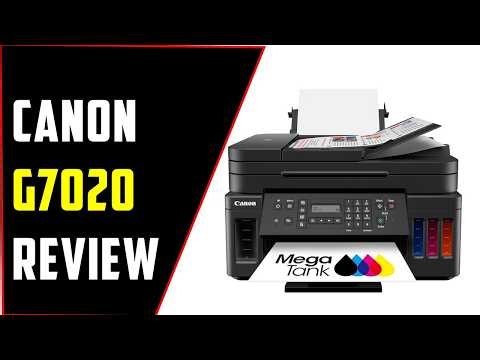 Canon G7020 All-in-One Printer Review – Wireless Supertank for Home Office!
