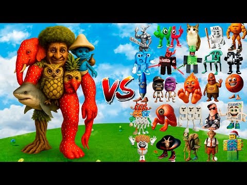 FUSION PRIMORDIAL vs All NEW Secret Brainrot Bosses | Minecraft Mob Battle