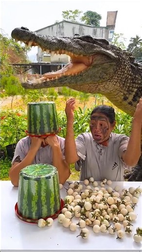 Giant Crocodile Surprise
