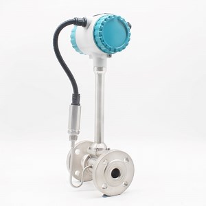 [Hot Item] Cooling Water Flow Meter High Accuracy 4-20mA Vortex Flow Meter for Nitroge Vortex Flow Meter