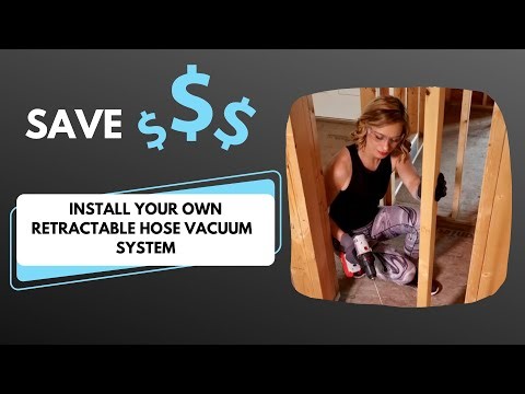 How To Install a Retractable Hose Central Vacuum System