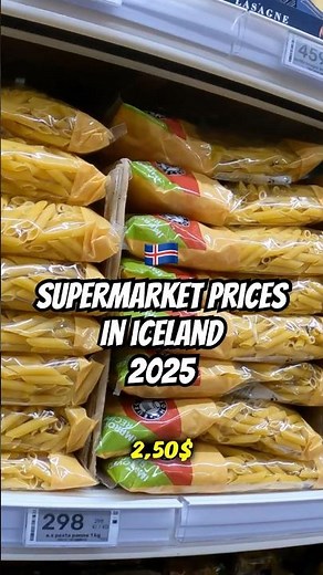 Supermarket Prices in Iceland 2025 ~ 🇮🇸