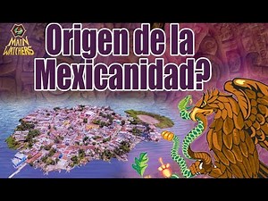 The legendary Lost City Aztlán, origin of Mexicanity