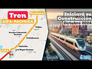 Work on the AIFA-PACHUCA train will begin! Learn about the project.