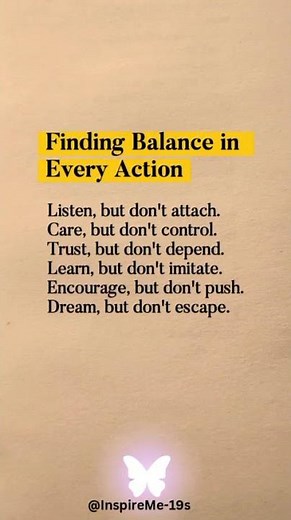 Finding Balance in Every Action You Take #Balance #Mindfulness #LifeLessons