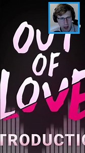 reacting to the first rival and the intro of out of love introduction video #outoflove #yandere