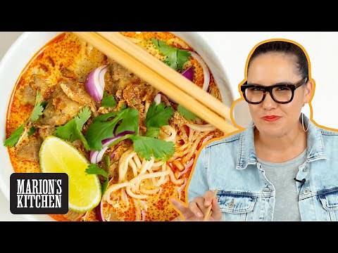 The BEST Thai noodle soup to make in your slow-cooker | Khao Soi Noodle Soup | Marion's Kitchen