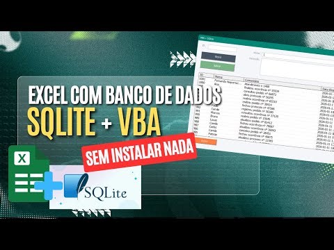 Esse Banco de Dados é Muito Melhor que Access no Excel VBA