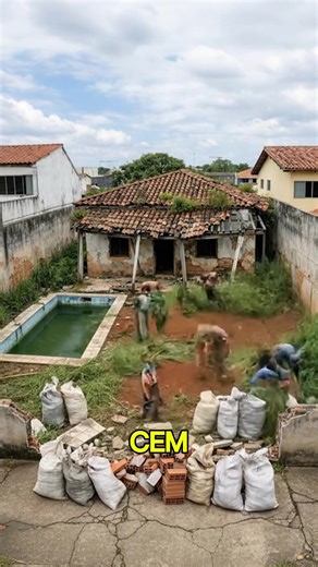 Transformação de Casa Abandonada: R$100 Mil Investidos