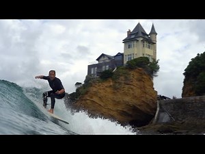 Surfing under castles in FRANCE | European adventure