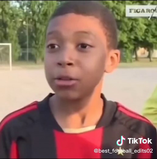 Young and Adorable Kylian Mbappe Childhood Moments