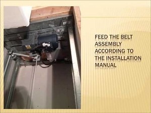 Dumbwaiter Install Directions