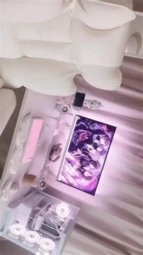 my desk🎀 デスクツアー動画もあるよ♩ #desksetup #ゲーミングpc #オタク #ゲーミングpc #desktop