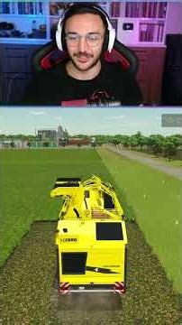 🥕 Very cool vegetable harvesting machine 😄 #game #simulation